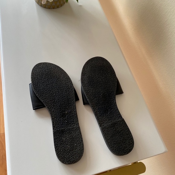 Wild diva black studded slides - Picture 4 of 6